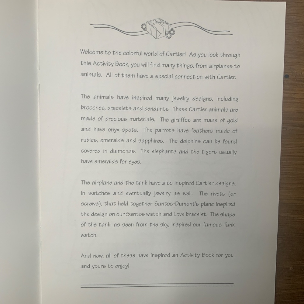 Cartier Activity Book - Picture 3 of 7